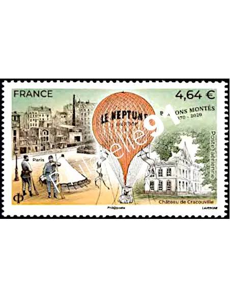 PA n°   84 ** - Poste Aérienne - ​Ballons montés 1870-2020