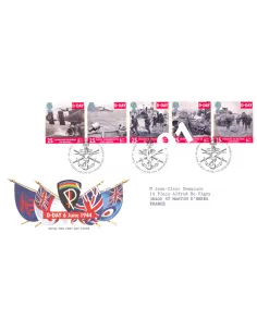 Angleterre, Enveloppe 1er Jour thématique, collection lettre Europe