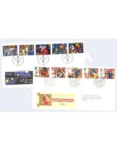 Angleterre, Enveloppes 1er Jour thématique, collection lettre Europe