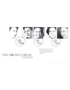 Angleterre, Enveloppe 1er Jour thématique, collection lettre Europe