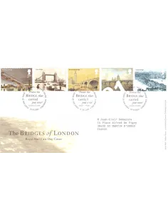 Angleterre, Enveloppe 1er Jour thématique, collection lettre Europe