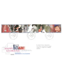 Angleterre, Enveloppe 1er Jour thématique, collection lettre Europe