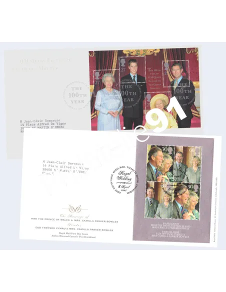 Angleterre, Enveloppe 1er Jour thématique, collection lettre Europe