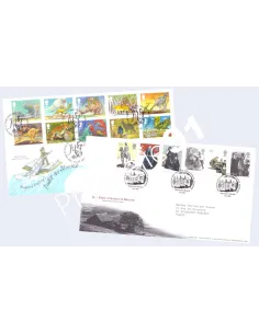 Angleterre, Enveloppes 1er Jour thématique, collection lettre Europe