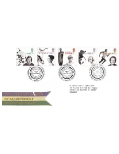 Angleterre, Enveloppe 1er Jour thématique, collection lettre Europe