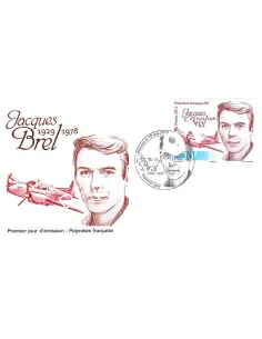 Polynésie, Enveloppe 1er Jour thématique, collection lettres Dom-Tom