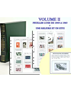 A.V. Éditions - Volume II - Jeu Luxe France de 1949 à 1965 + Reliure + Étui