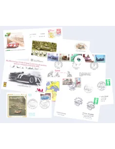 Tous Pays, lot de documents thématiques, timbres thématiques