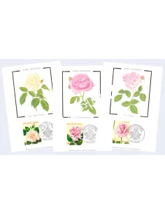 Timbres n° 3248 à 3250 sur Cartes Maximum, Collection lettre France