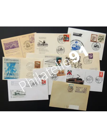 Tous Pays, lot de documents thématiques, timbres thématiques
