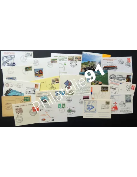 Tous Pays, lot de documents thématiques, timbres thématiques
