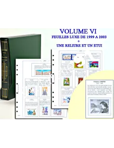 AV - France - Volume  6 - de 1999 à 2003 - Jeu Luxe + Reliure + étui