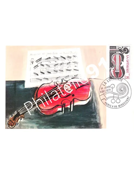 n° 2072 sur Carte Maximum,Collection lettre France