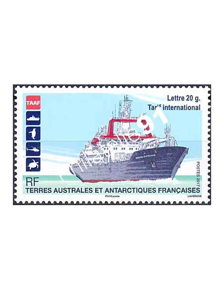 Timbre TAAF n° 818, collection timbres Dom-Tom