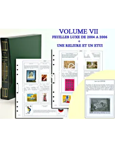 AV - France - Volume  7 - de 2004 à 2006 - Jeu Luxe + Reliure + étui