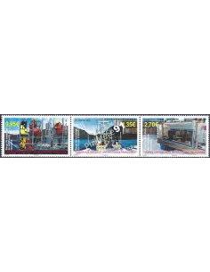 Timbres TAAF n° 890 à 892, Triptyque, collection timbres Dom-Tom