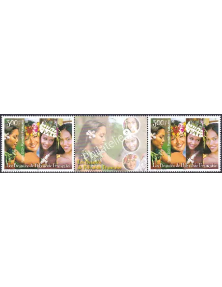 POLYNESIE n° 618, Paire, Collection timbres Dom-Tom