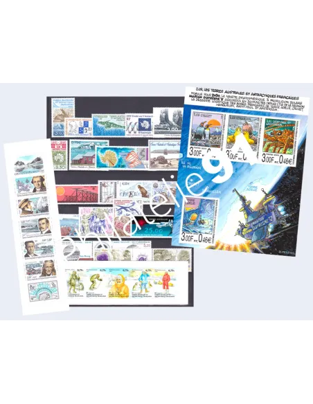 Lot de timbres des TAAF , Collection timbres Dom Tom