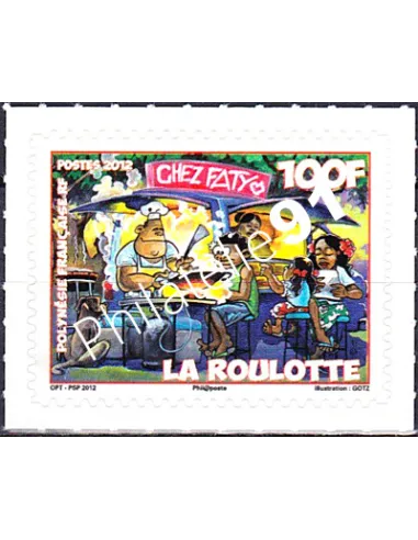 POLYNESIE n°  981, Collection timbres Dom-Tom