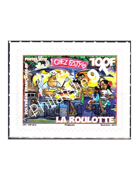 POLYNESIE n°  981, Collection timbres Dom-Tom