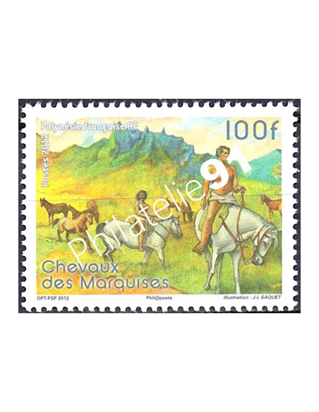 POLYNESIE n°  1008, Collection timbres Dom-Tom