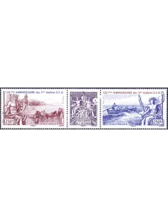 POLYNESIE n° 1009 à 1010, Paire, Collection timbres Dom-Tom