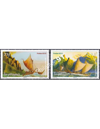 POLYNESIE n° 1042 à 1043, Collection timbres Dom-Tom