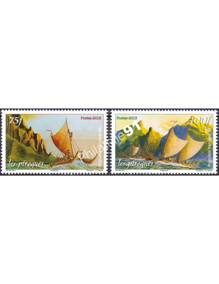 POLYNESIE n° 1042 à 1043, Collection timbres Dom-Tom