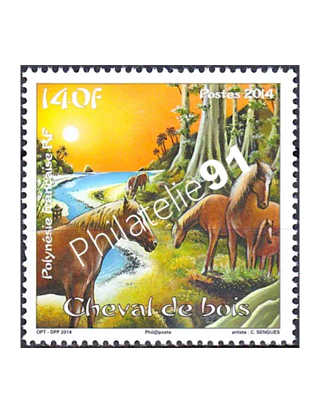 POLYNESIE n° 1053, Collection timbres Dom-Tom