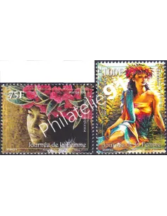 POLYNESIE n° 1056 à 1057, Collection timbres Dom-Tom