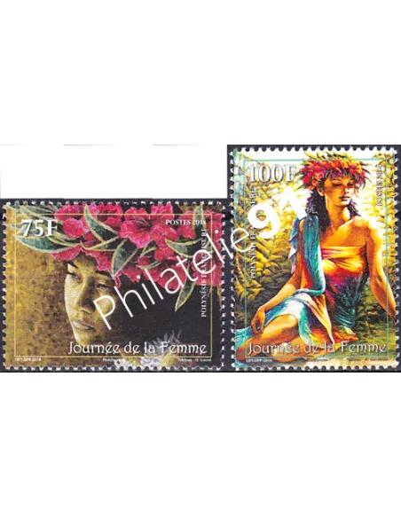 POLYNESIE n° 1056 à 1057, Collection timbres Dom-Tom