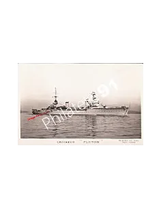 Carte postale - Croiseur -PLUTON- - Flotte française 39/45