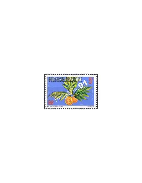 POLYNESIE, Service n° 4A, Collection timbres Dom-Tom