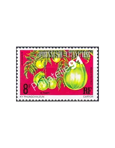 POLYNESIE, Service n° 6A, Collection timbres Dom-Tom