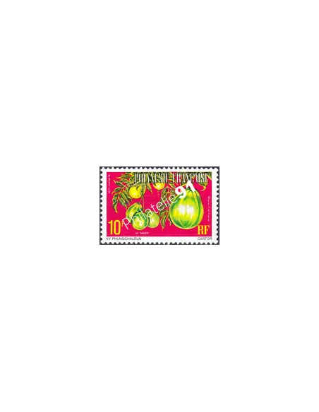 POLYNESIE, Service n° 7A, Collection timbres Dom-Tom
