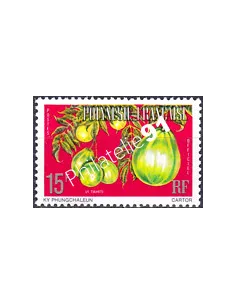 POLYNESIE, Service n° 8A, Collection timbres Dom-Tom
