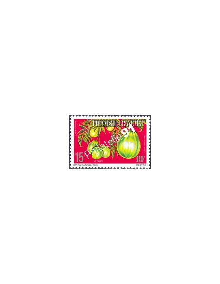 POLYNESIE, Service n° 8A, Collection timbres Dom-Tom