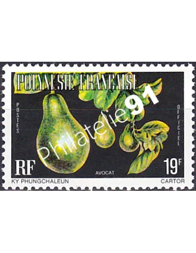 POLYNESIE, Service n° 9A, Collection timbres Dom-Tom