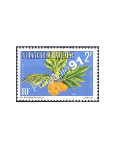 POLYNESIE, Service n° 2B, Collection timbres Dom-Tom