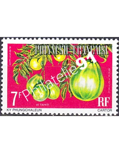 POLYNESIE, Service n° 5B, Collection timbres Dom-Tom