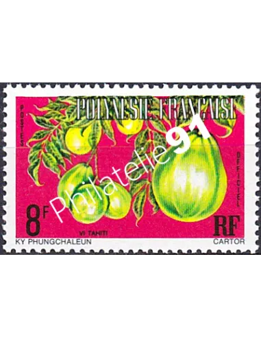 POLYNESIE, Service n° 6B, Collection timbres Dom-Tom