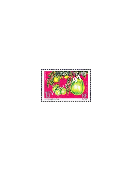 POLYNESIE, Service n° 8B, Collection timbres Dom-Tom