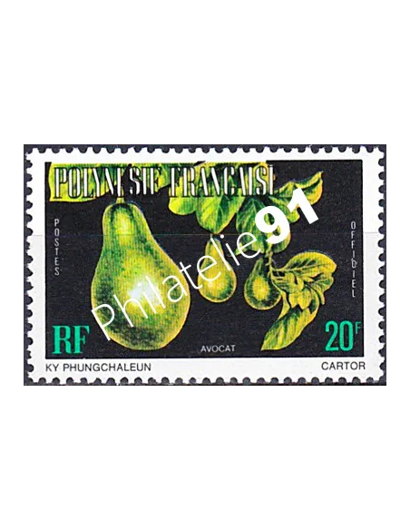 POLYNESIE, Service n° 10B, Collection timbres Dom-Tom
