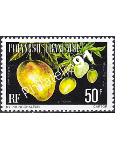 POLYNESIE, Service n° 13B, Collection timbres Dom-Tom