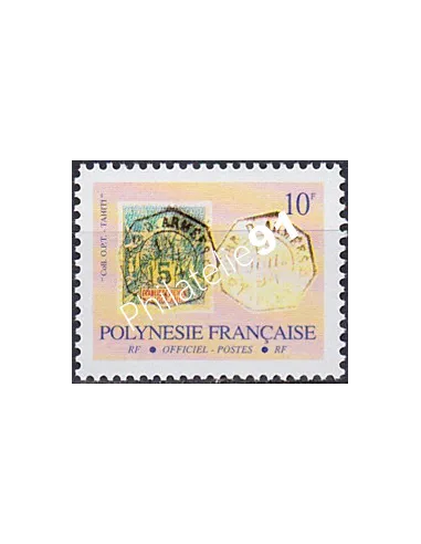 POLYNESIE, Service n° 20a, Collection timbres Dom-Tom