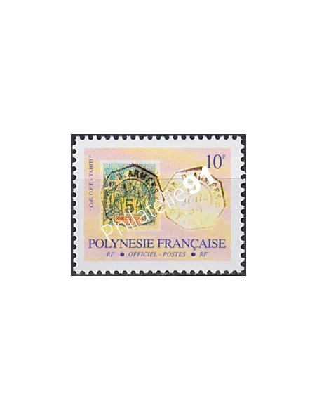 POLYNESIE, Service n° 20a, Collection timbres Dom-Tom
