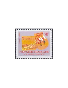POLYNESIE, Service n° 23a, Collection timbres Dom-Tom