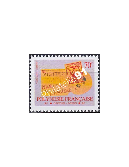 POLYNESIE, Service n° 23a, Collection timbres Dom-Tom