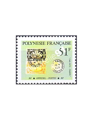 POLYNESIE, Service n° 26, Collection timbres Dom-Tom