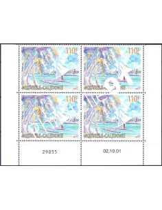 Nelle-Calédonie, Coin daté sur n° 853,Collection timbres Dom-Tom